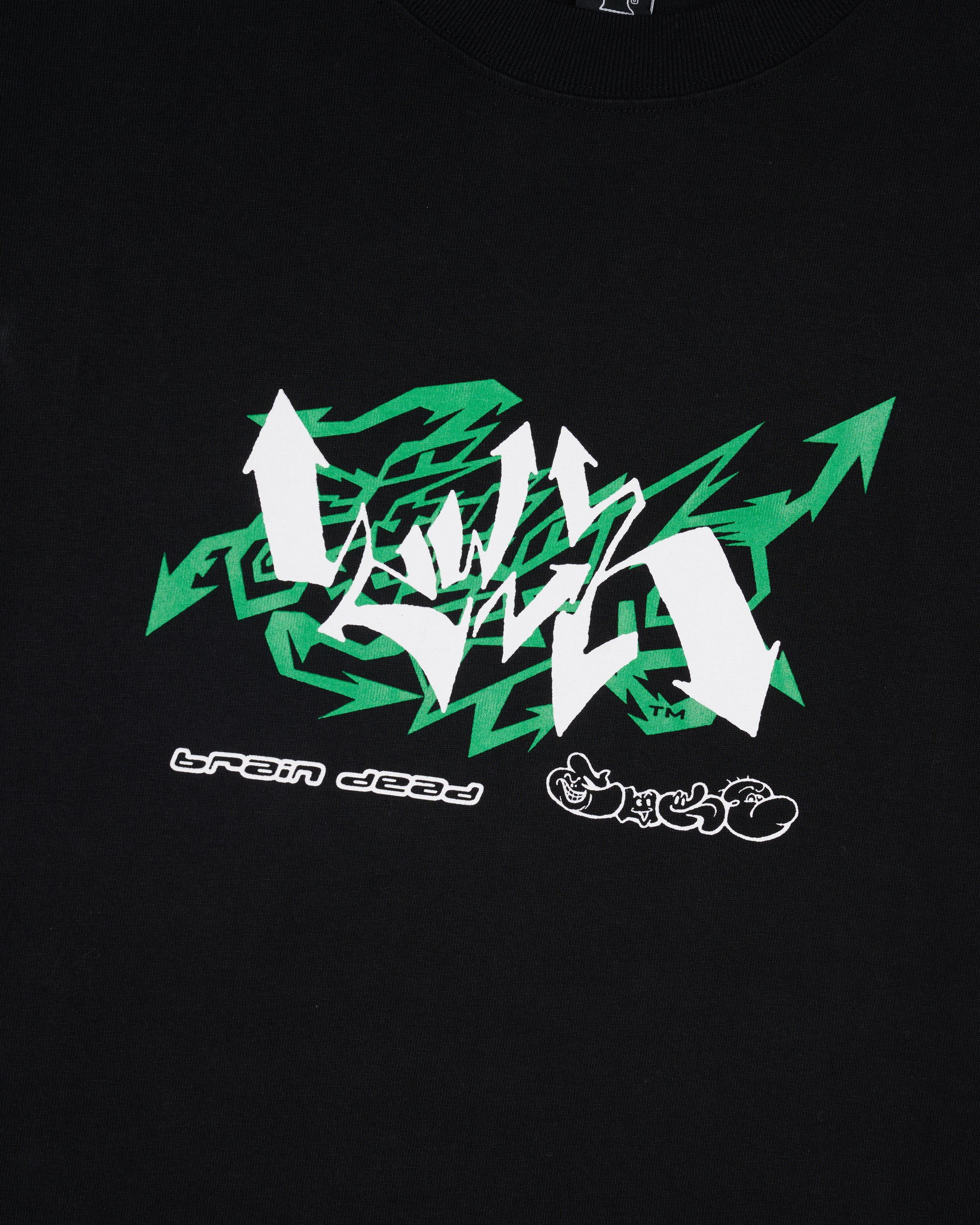 Brain Dead x Sega - Men's Jet Set Radio T-Shirt - (Black) view 3, Click to Zoom in