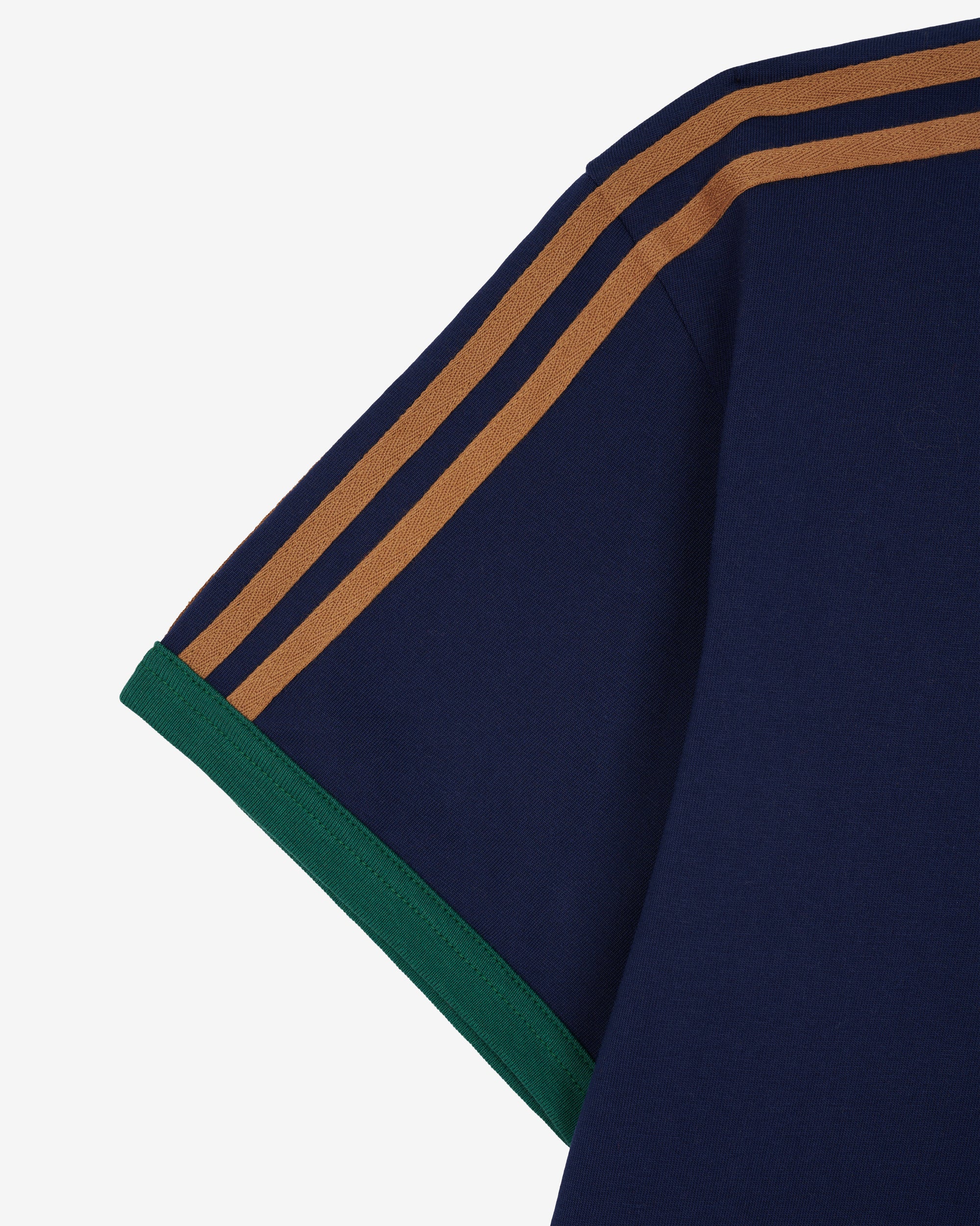 Brain Dead x Adidas - Men's Lockup T-Shirt - (Navy) view 4, Click to Zoom in