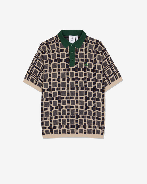 Brain Dead x Adidas - Men's Polo Shirt - (Brown/Multi)