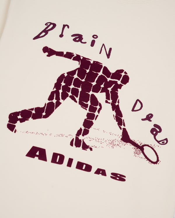 Brain Dead x Adidas - Men's Tennis T-Shirt - (Natural)
