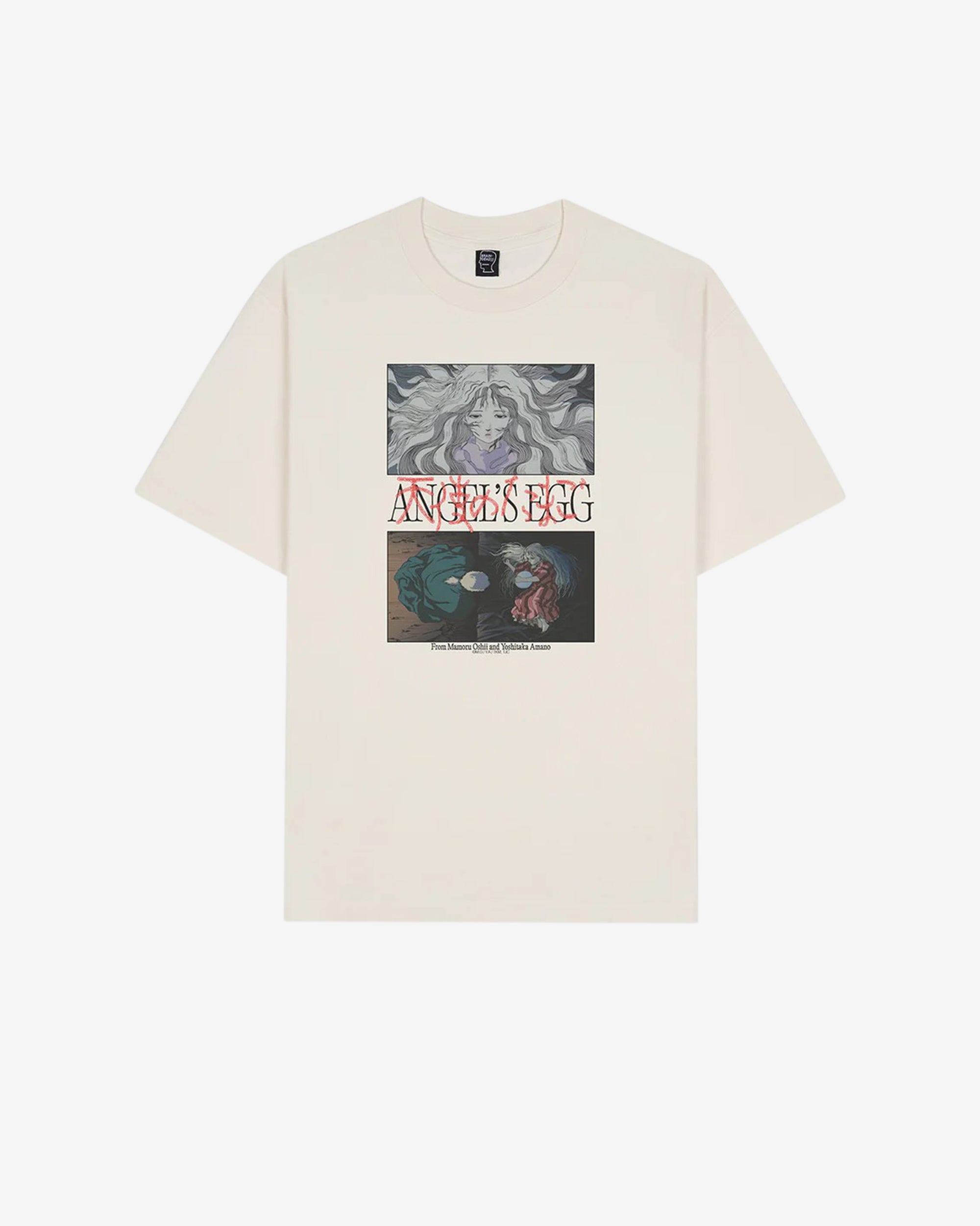 Brain Dead - Angel's Egg Men's T-Shirt - (Natural) view 1, Click to Zoom in