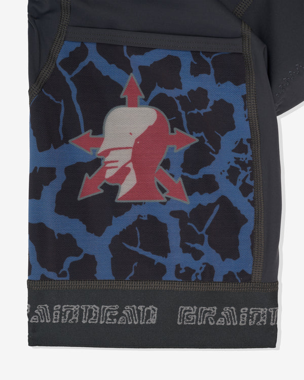 Brain Dead x Attaquer - Men's Cargo Bib - (Blue/Multi)