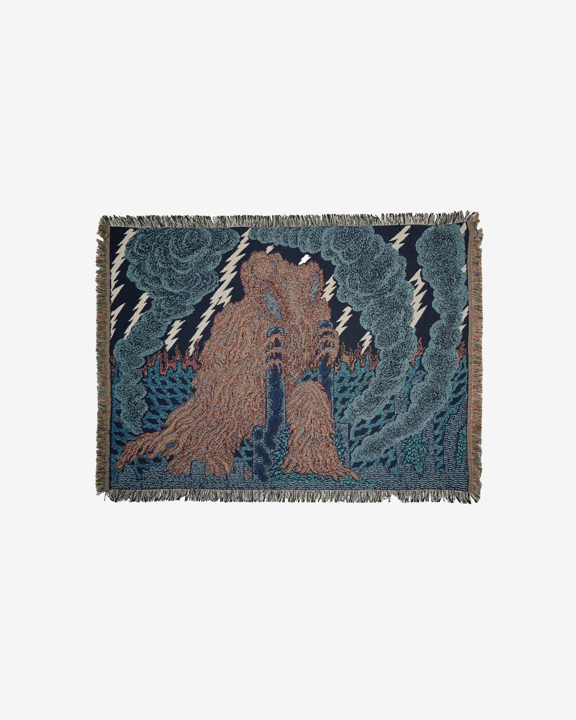 Brain Dead x Godzilla - Men's Hedorah Meal Time Blanket - (Multi) view 1, Click to Zoom in