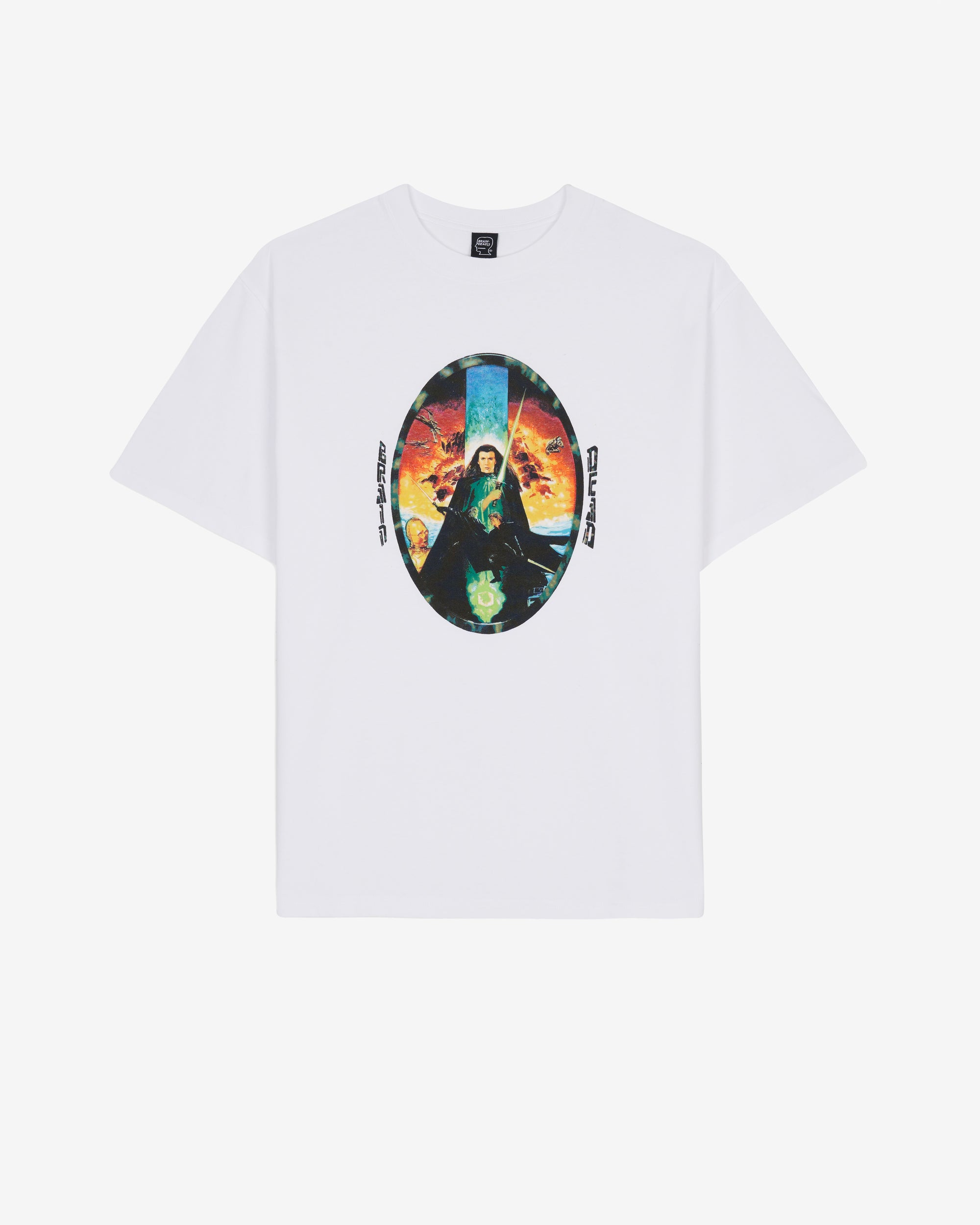 Brain Dead - Men's Star Wars Dark Empire Leia T-Shirt - (White) view 1, Click to Zoom in