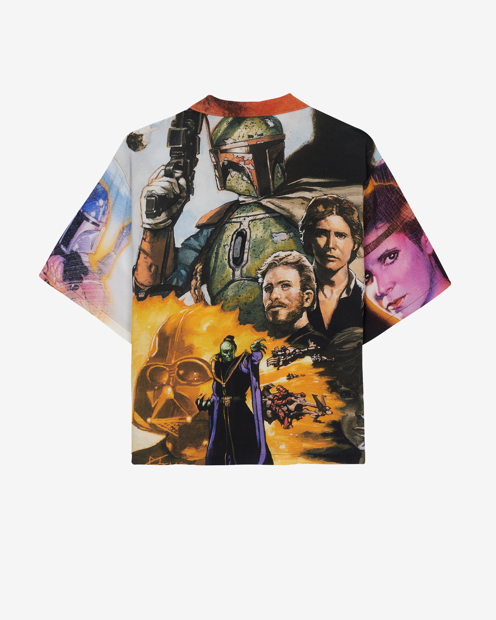 Brain Dead - Men's Star Wars Shadows of the Empire Rayon Shirt - (Multi) view 2, Click to Zoom in