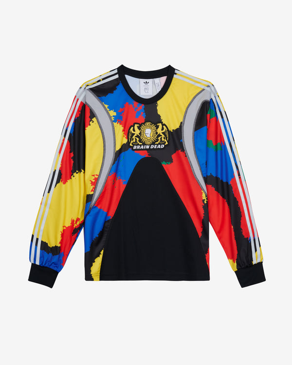 Brain Dead - Adidas Men's Long Sleeve Jersey - (Black)