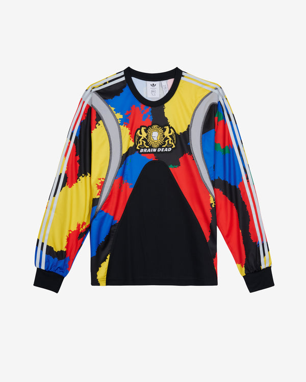 Brain Dead - Adidas Men's Long Sleeve Jersey - (Black)