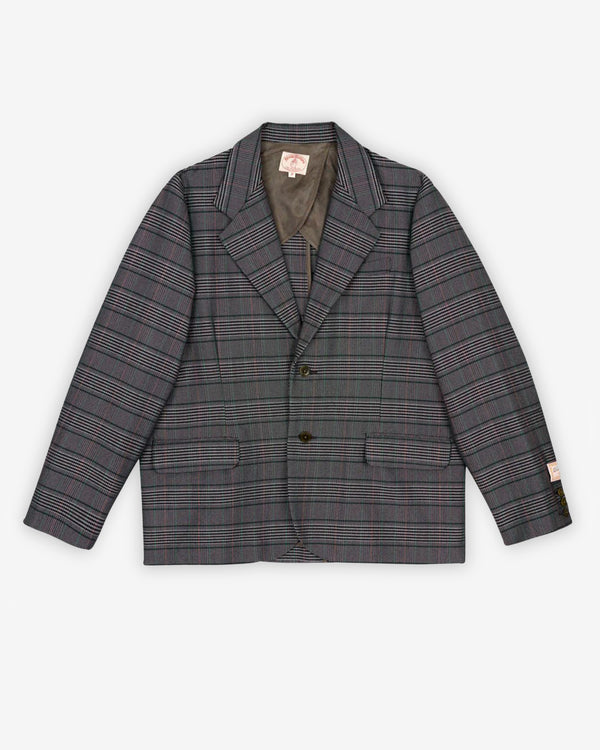 Brain Dead - Brooks Brothers Men's California Glen Check Blazer - (Grey)