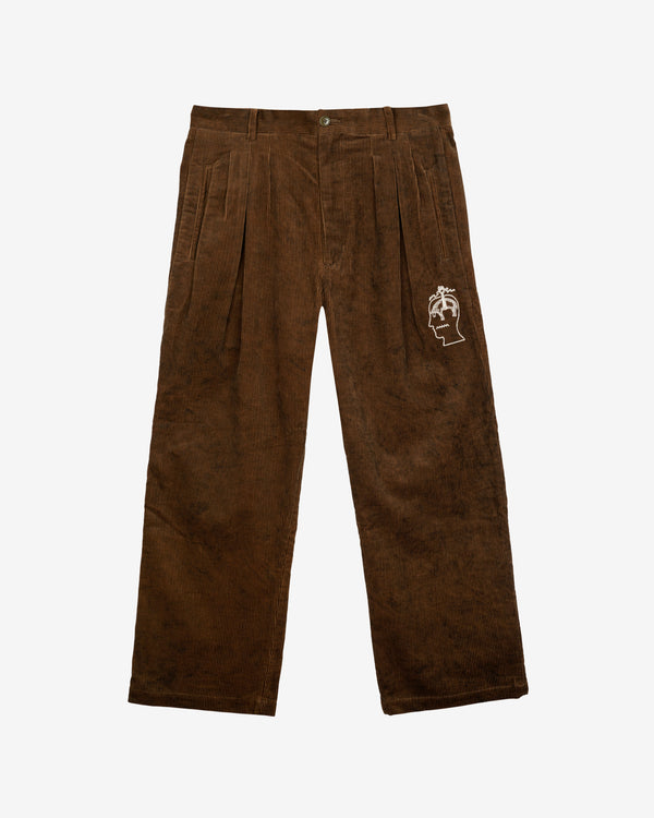 Brain Dead - Men's Brooks Brothers California Pleated Trouser - (Brown)
