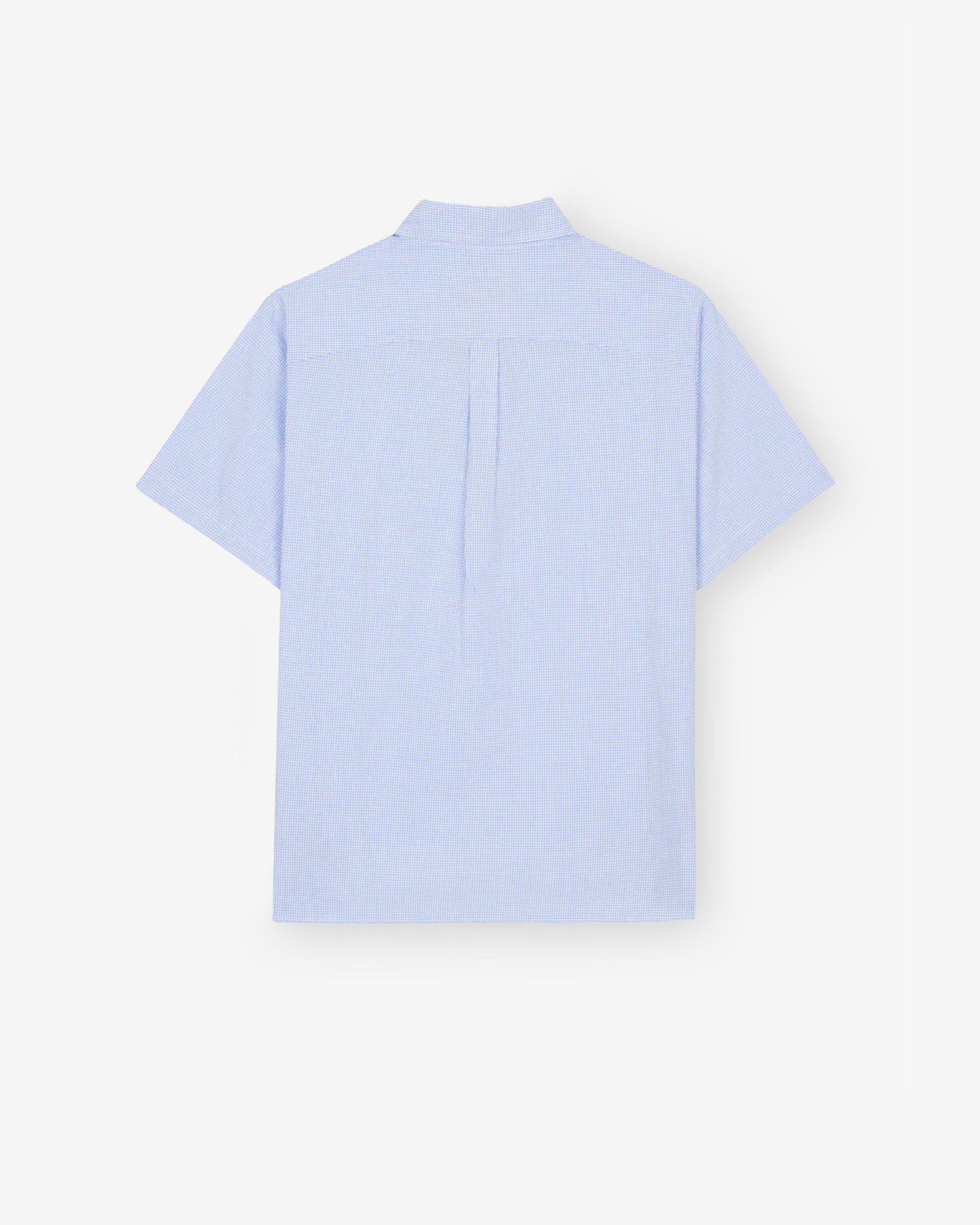 Brain Dead - Brooks Brothers Men's California Puckered Short Sleeve Pullover Shirt - (Light Blue) view 2, Click to Zoom in