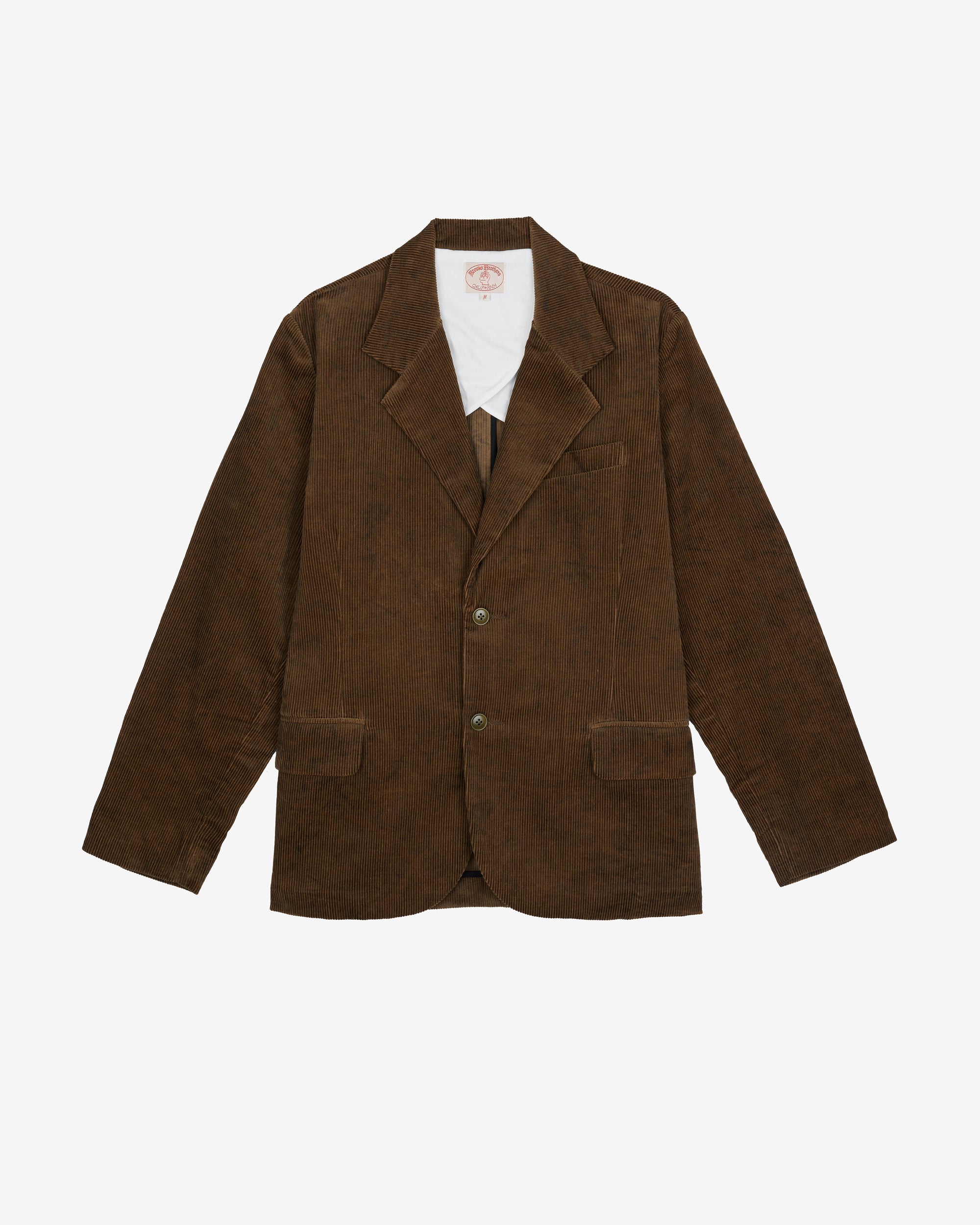 Brain Dead - Men's Brooks Brothers California Suit Jacket - (Brown) view 1, Click to Zoom in