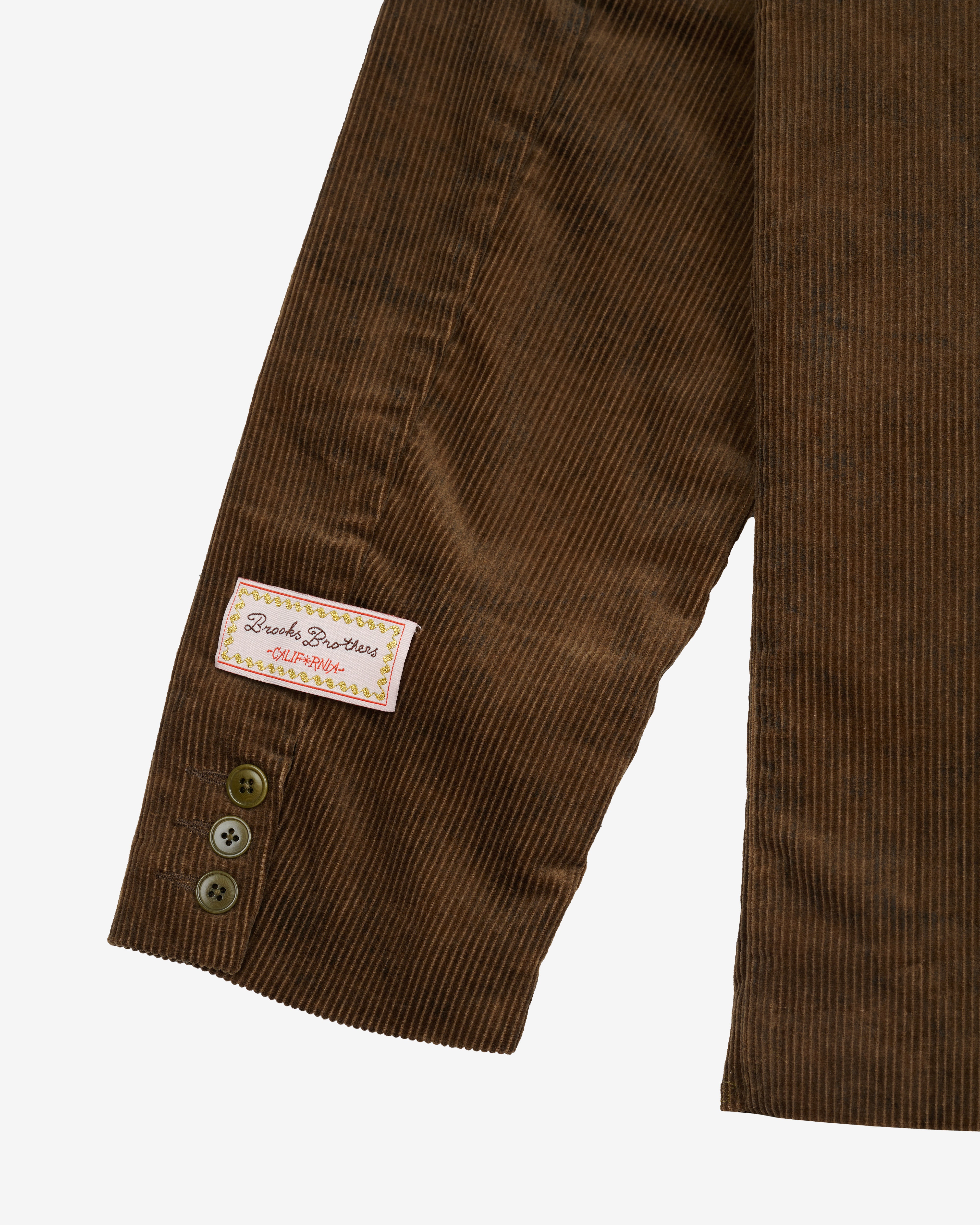 Brain Dead: Men's Brooks Brothers California Suit Jacket (Brown