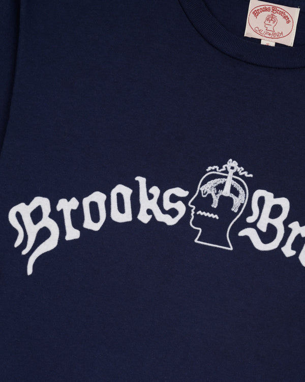 Brain Dead - Brooks Brothers California Men's Tubular T-Shirt - (Navy)