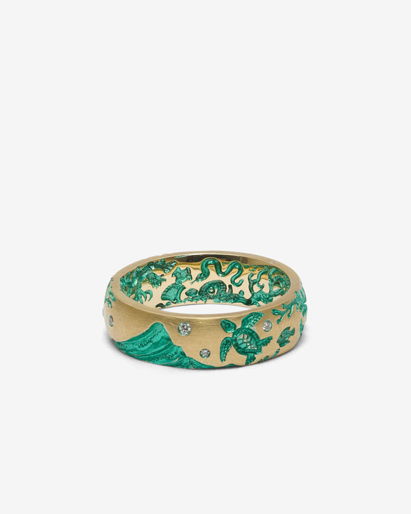 Castro - Coral Band - (Yellow Gold)