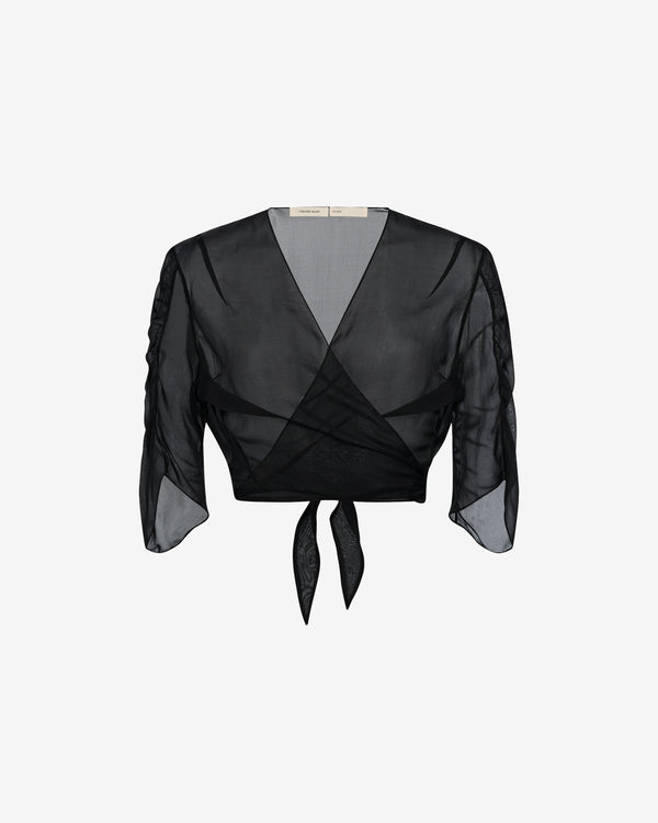 Colleen Allen - Women's Chiffon Ballet Top - (Black)