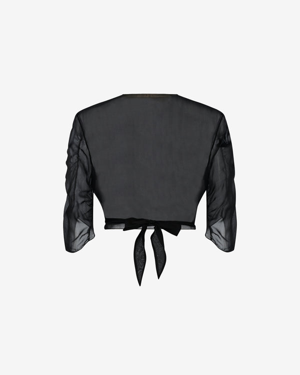 Colleen Allen - Women's Chiffon Ballet Top - (Black)