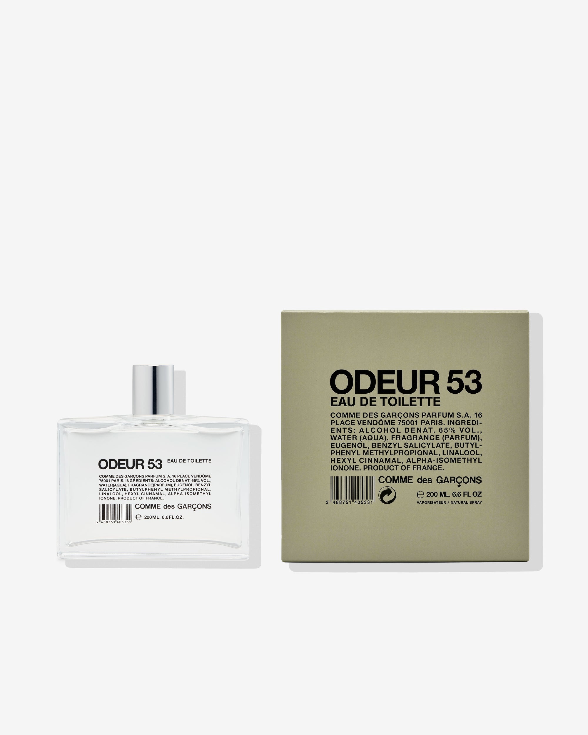 CDG Parfum: Odeur 53 Eau de Toilette (200ml natural spray) DSMNY
