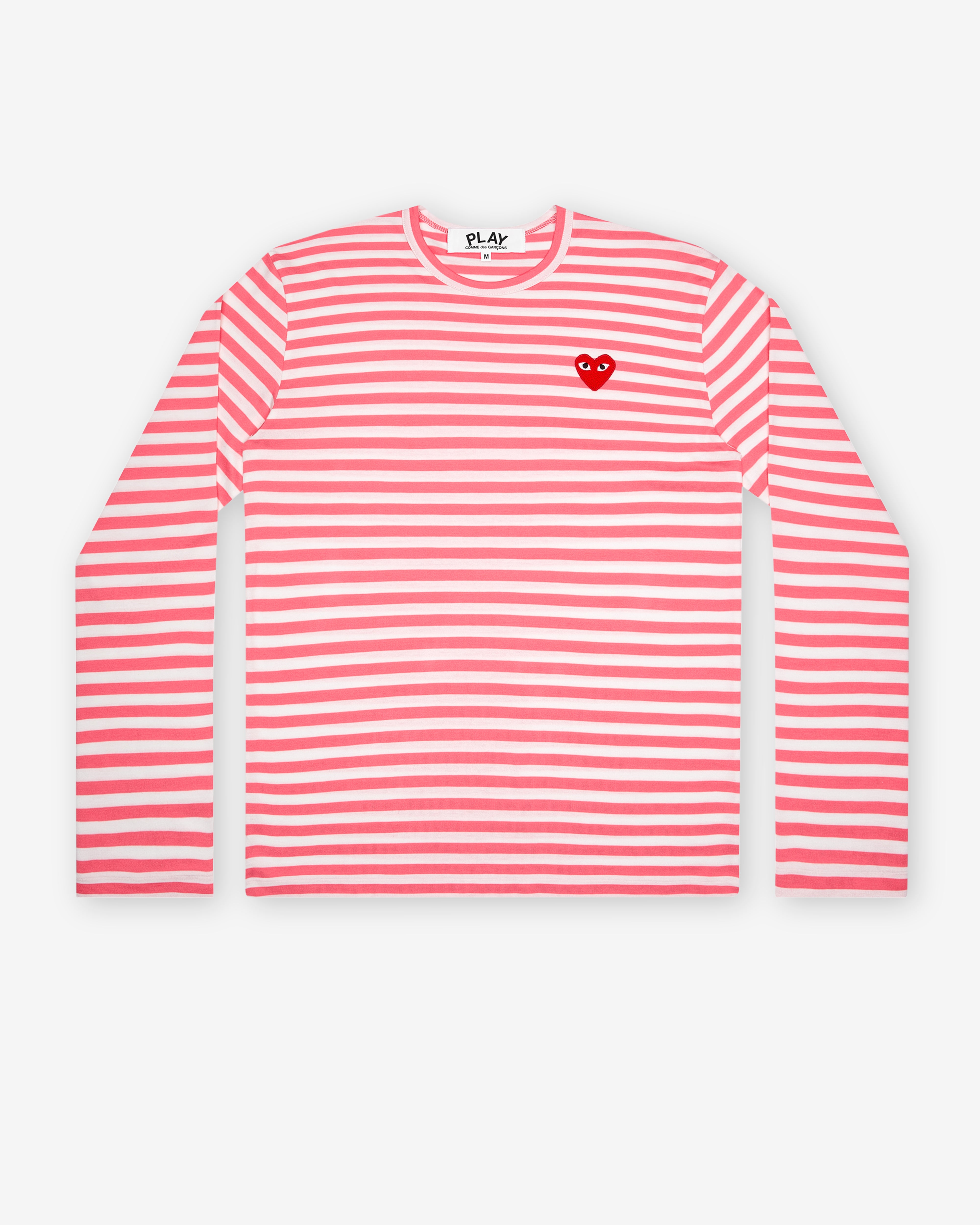 トップス rosy heart logo stripe basic shirt Muse Long Sleeve T-shirt - Red | Levi's® US