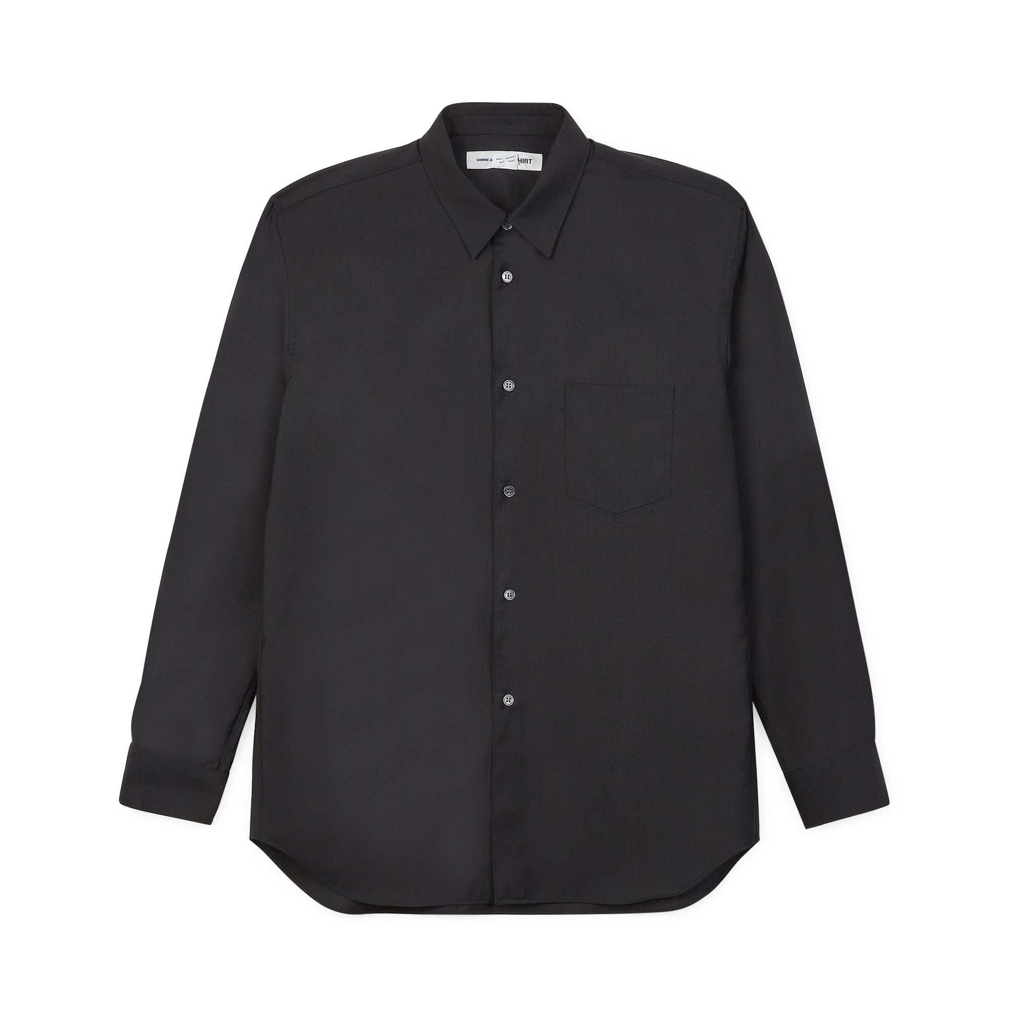 CDG Shirt Forever - Wool Shirt - (Black) view 1