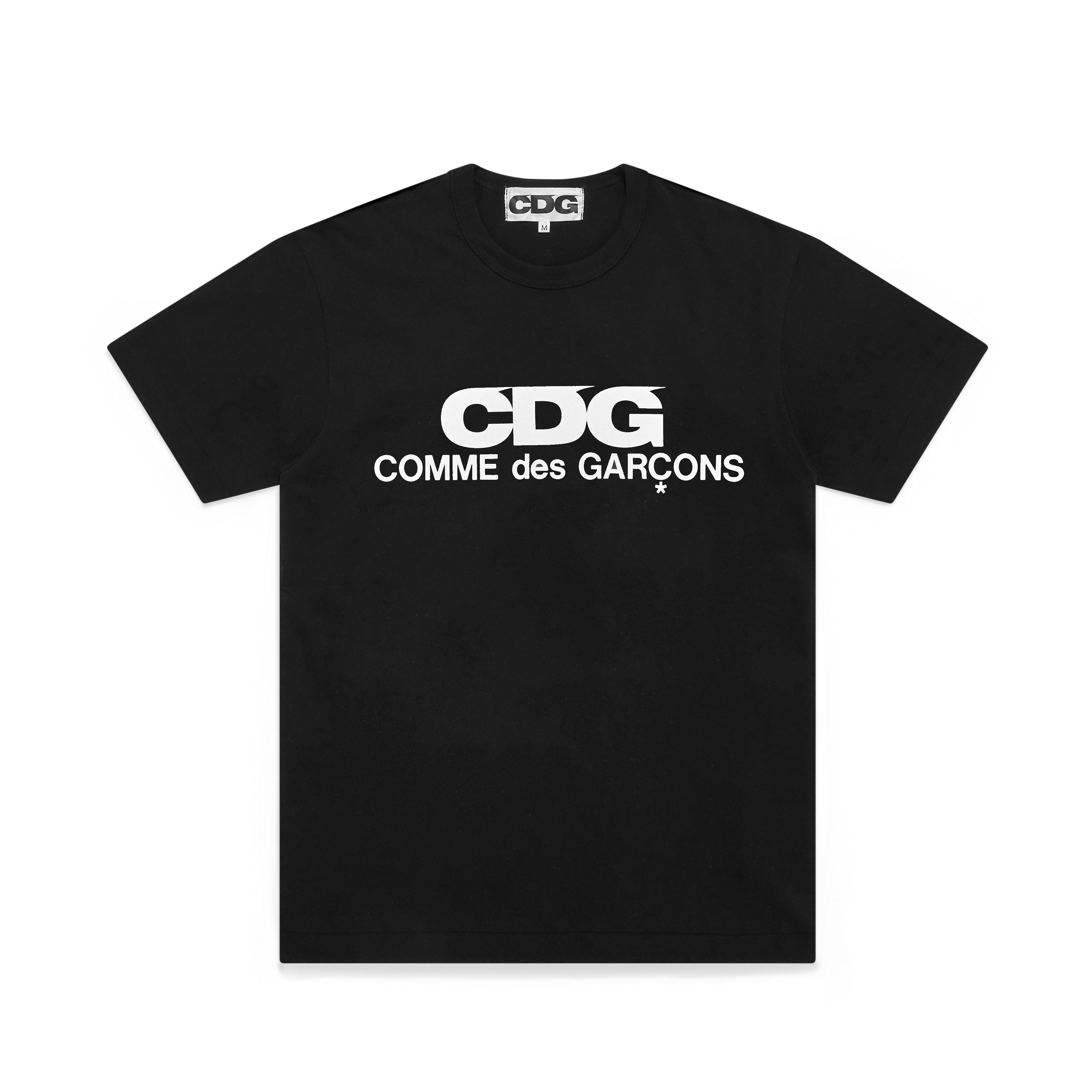 CDG: CDG Logo T-Shirt (Black) | DSMNY E-SHOP