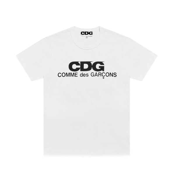 CDG - CDG Logo T-Shirt - (White)