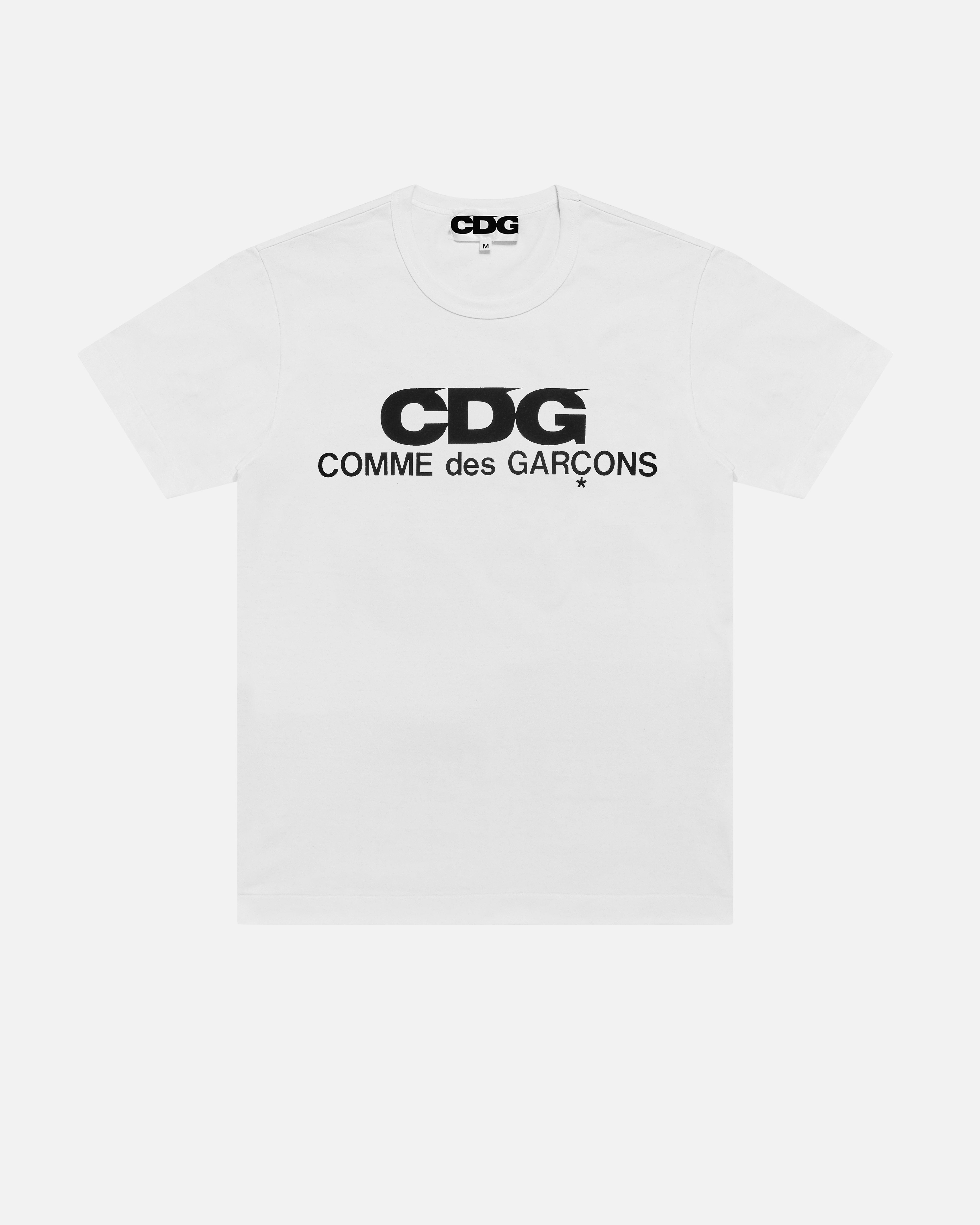★大人気★ comme des garcons CDG tシャツ Mサイズ　白 CDG: CDG Logo T-Shirt (White) | DSMNY E-SHOP