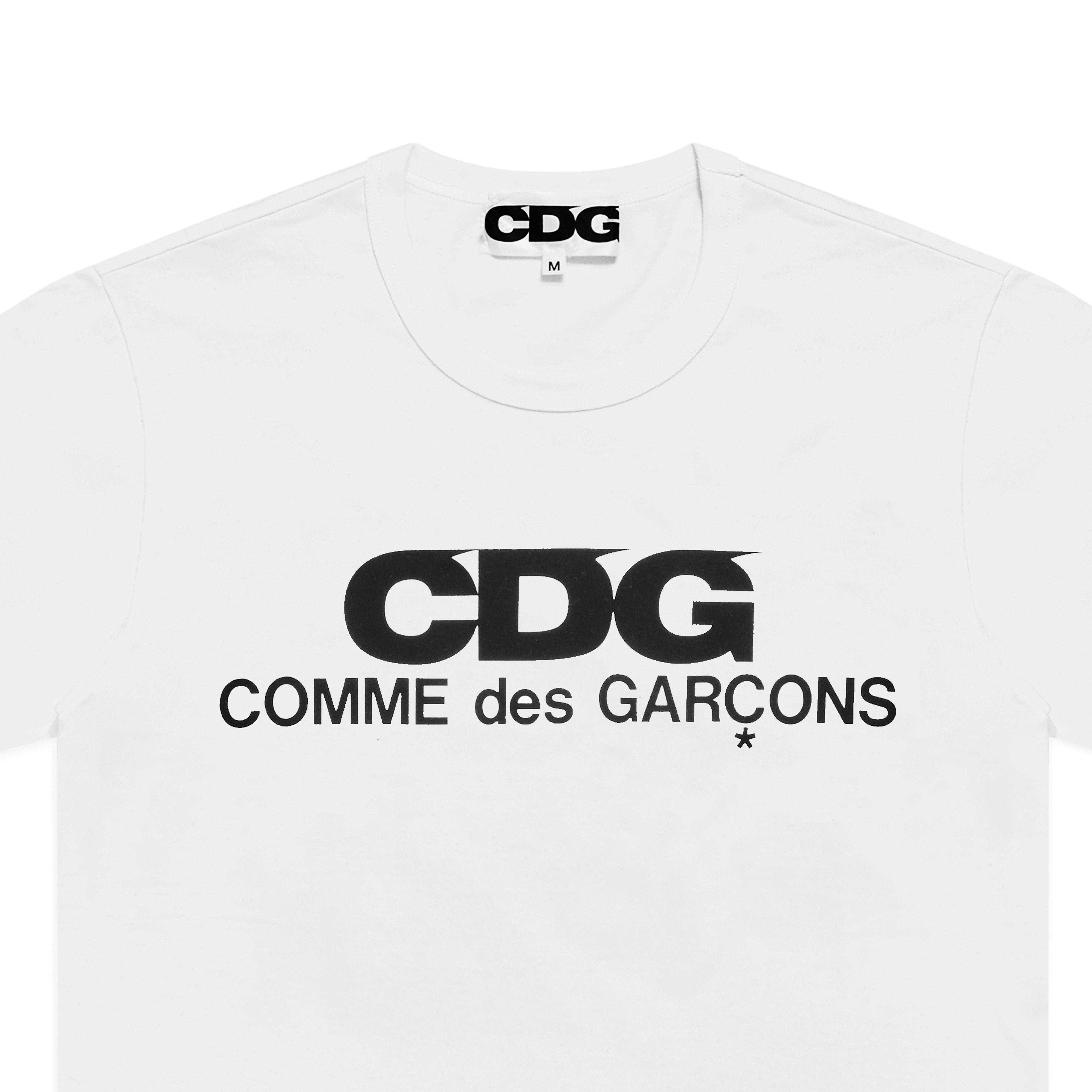 CDG CDG Logo T Shirt White