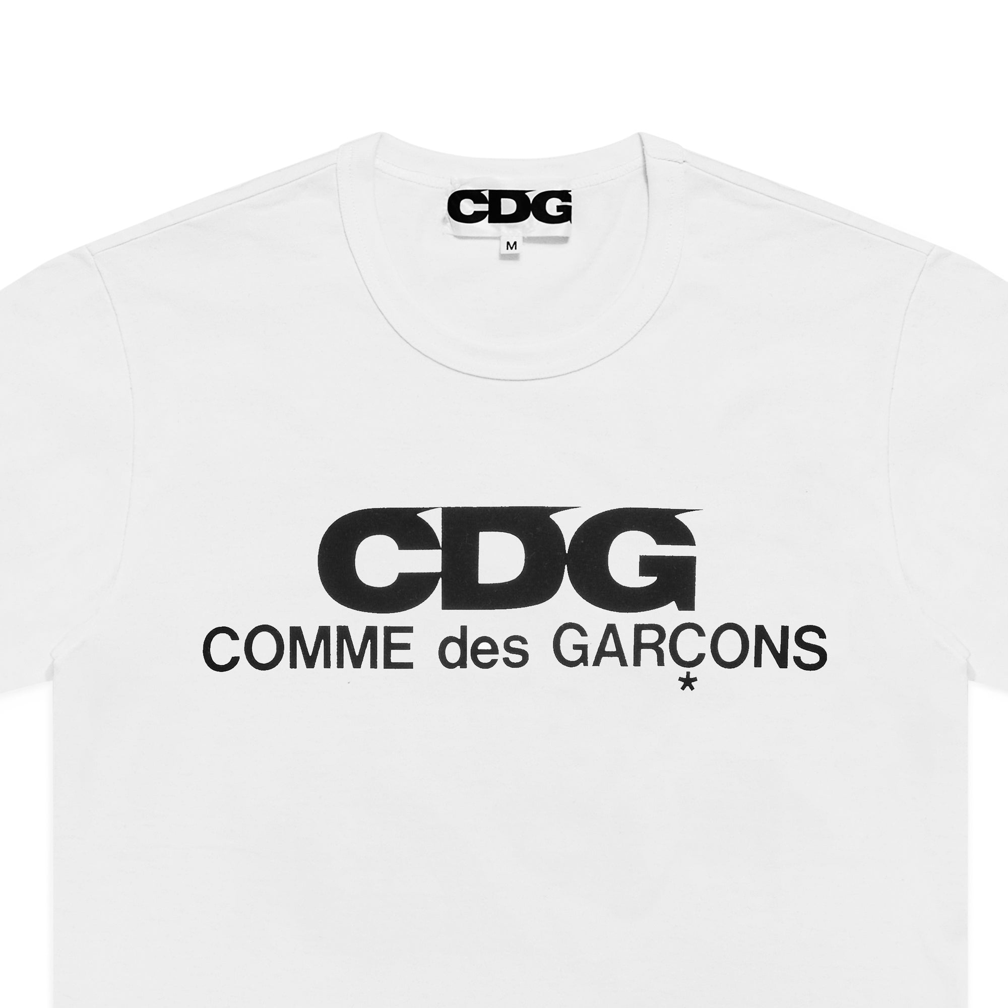 CDG - CDG Logo T-Shirt - (White) view 3