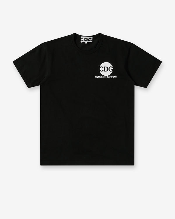 CDG - Circular Logo T-Shirt - (Black)