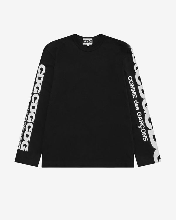 CDG - Long Sleeve T-Shirt - (Black)