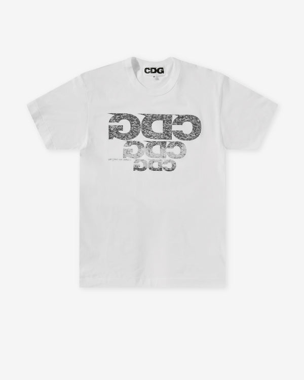 CDG - Inside Out Logo T-Shirt - (White)