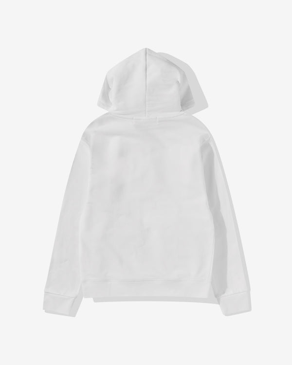 CDG - Logo Hooded Sweatshirt - (White)