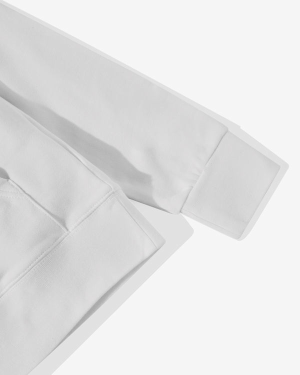 CDG - Logo Hooded Sweatshirt - (White)