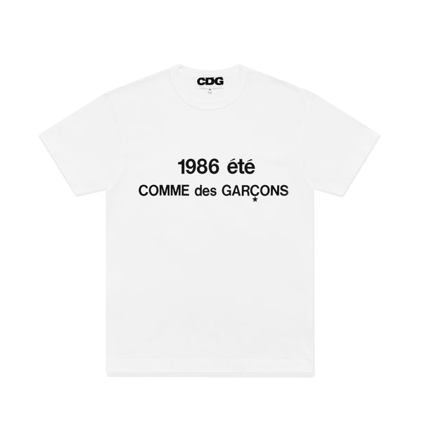 CDG - 1986 Comme des Garçons T-Shirt - (White)