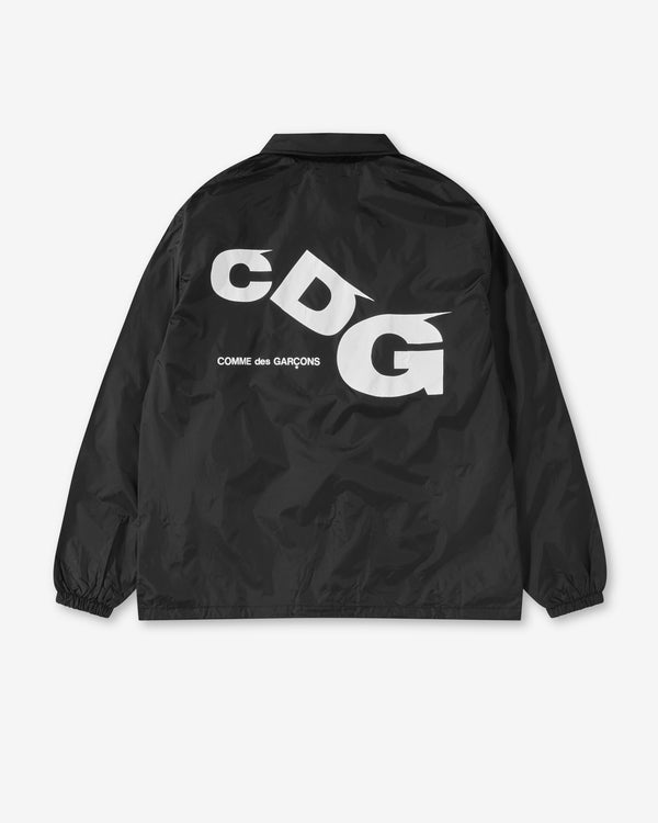 CDG - Logo Coach Jacket - (Black)