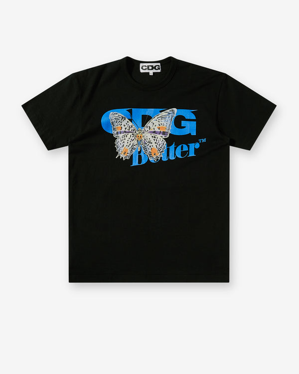 CDG - Better™ Gift Shop Butterfly T-Shirt - (Black)