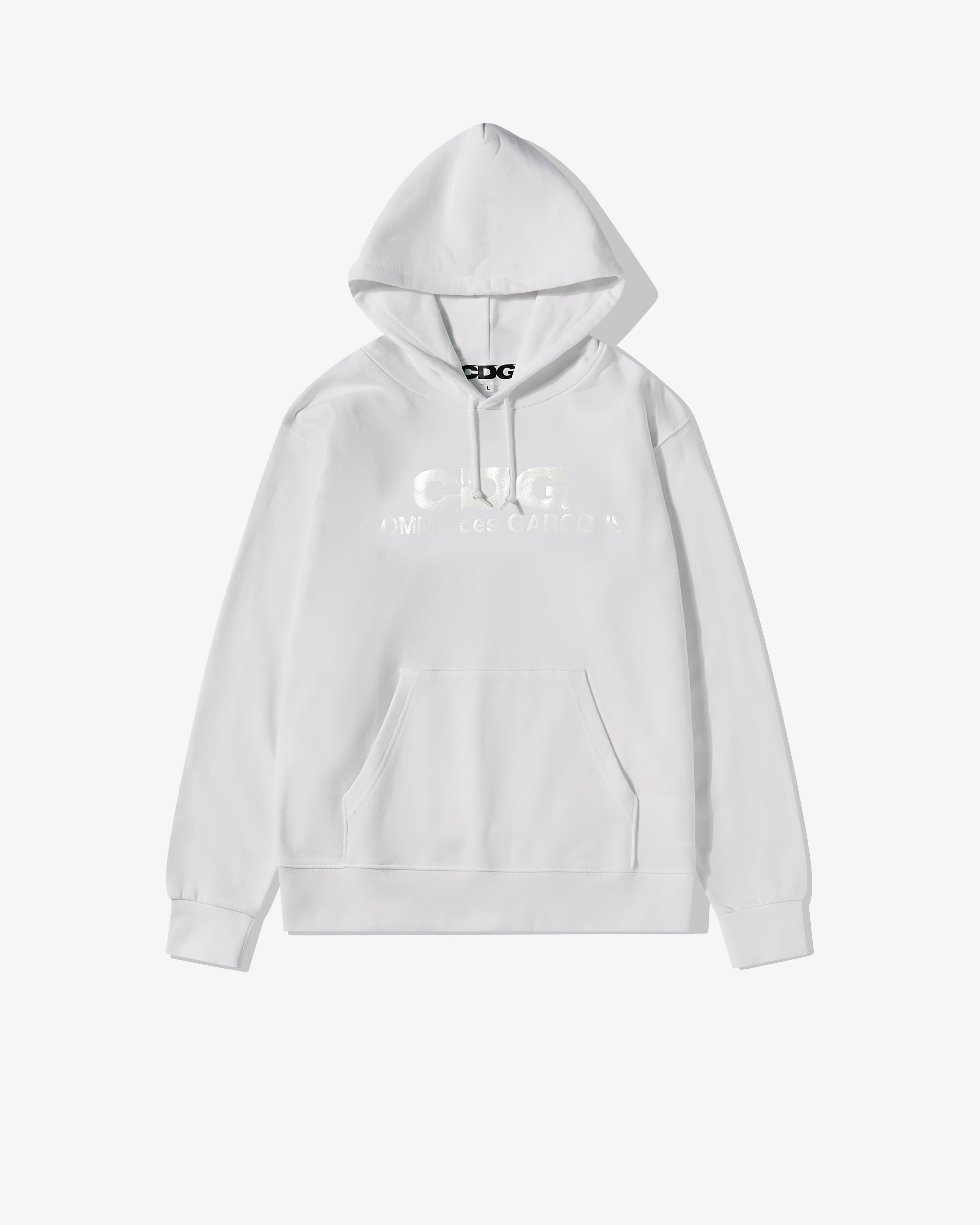 White offers Long Sleeve CDG Hoodie