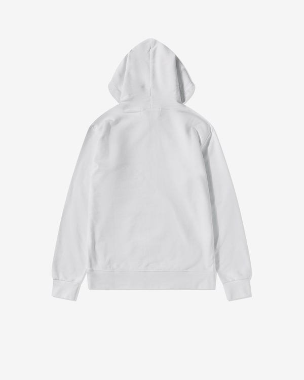 CDG - Monochrome Logo Hoodie - (White)