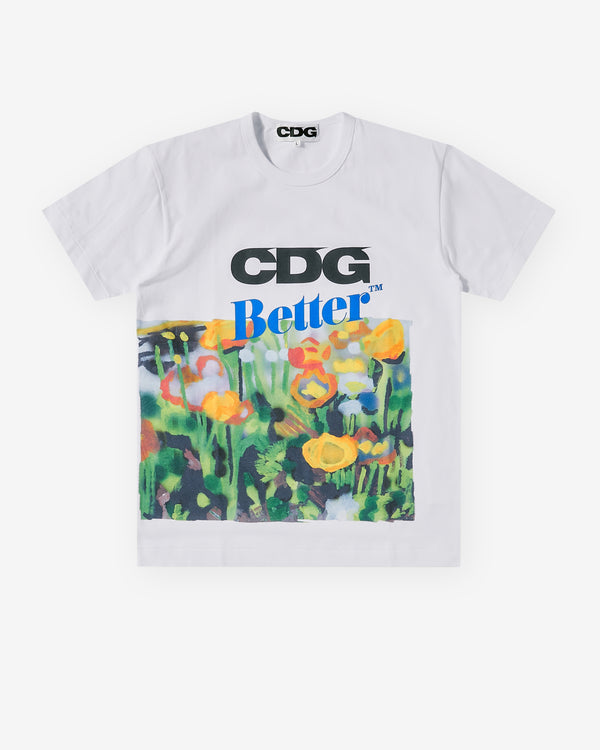 CDG - Better™ Gift Shop Flower T-Shirt - (White)