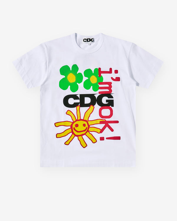 CDG - Cactus Plant Flea Market T-Shirt 2 - (White)