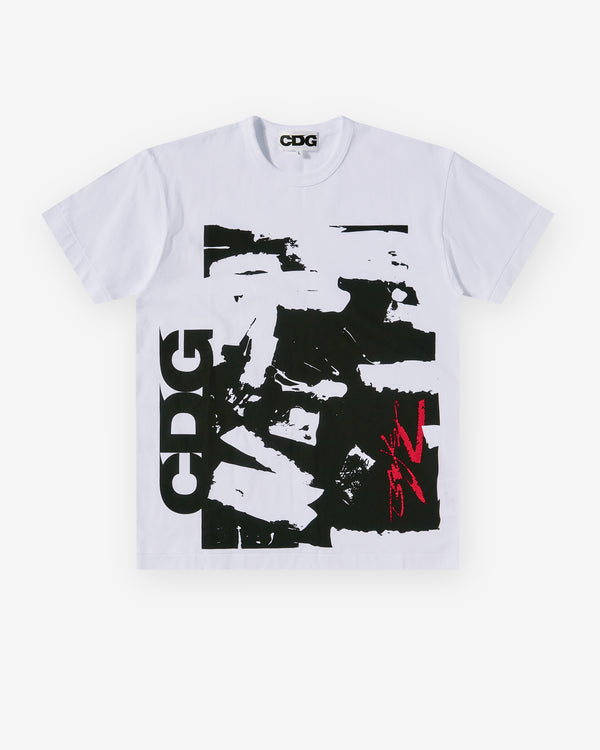 CDG - Futura T-Shirt - (White)
