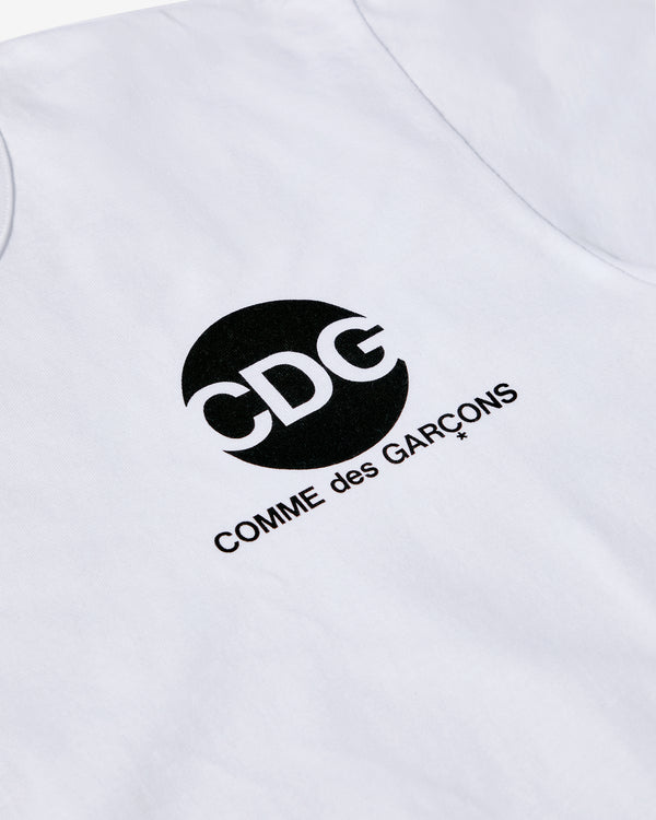 CDG - Circular Logo T-Shirt - (White)
