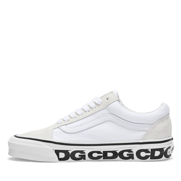 CDG - Men's Vans Old Skool LX Sneakers - (White)