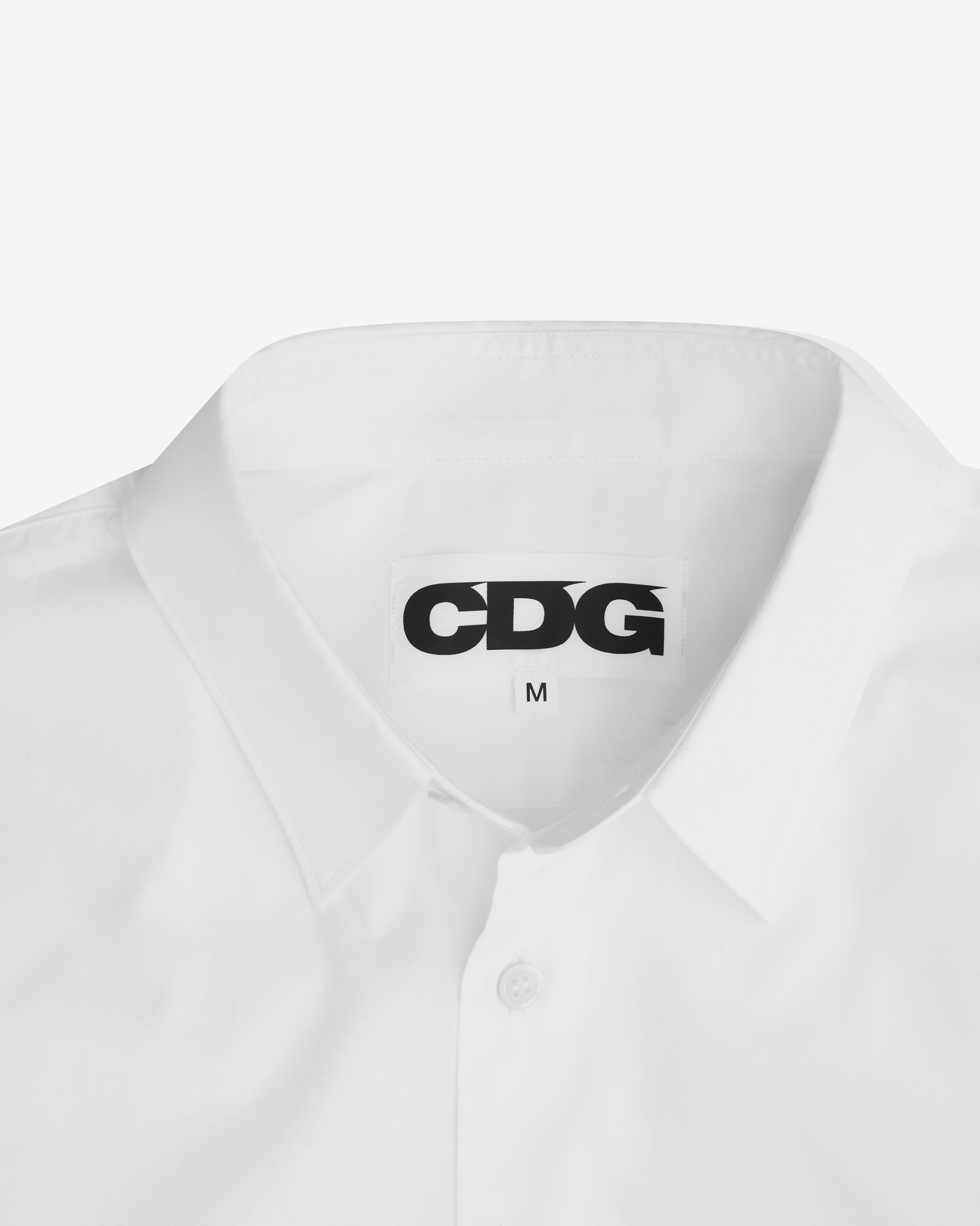 CDG: Classic Logo Shirt (White) | DSMNY E-SHOP
