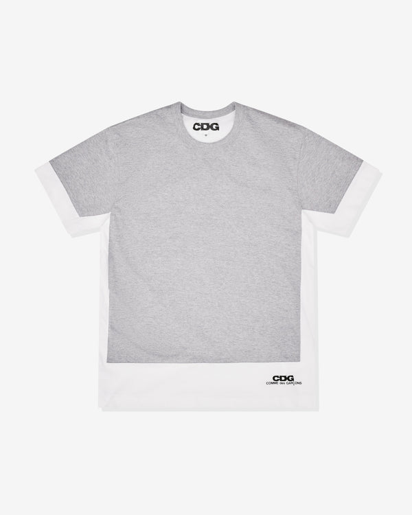 CDG - Men's Layered T-Shirt - (Grey)