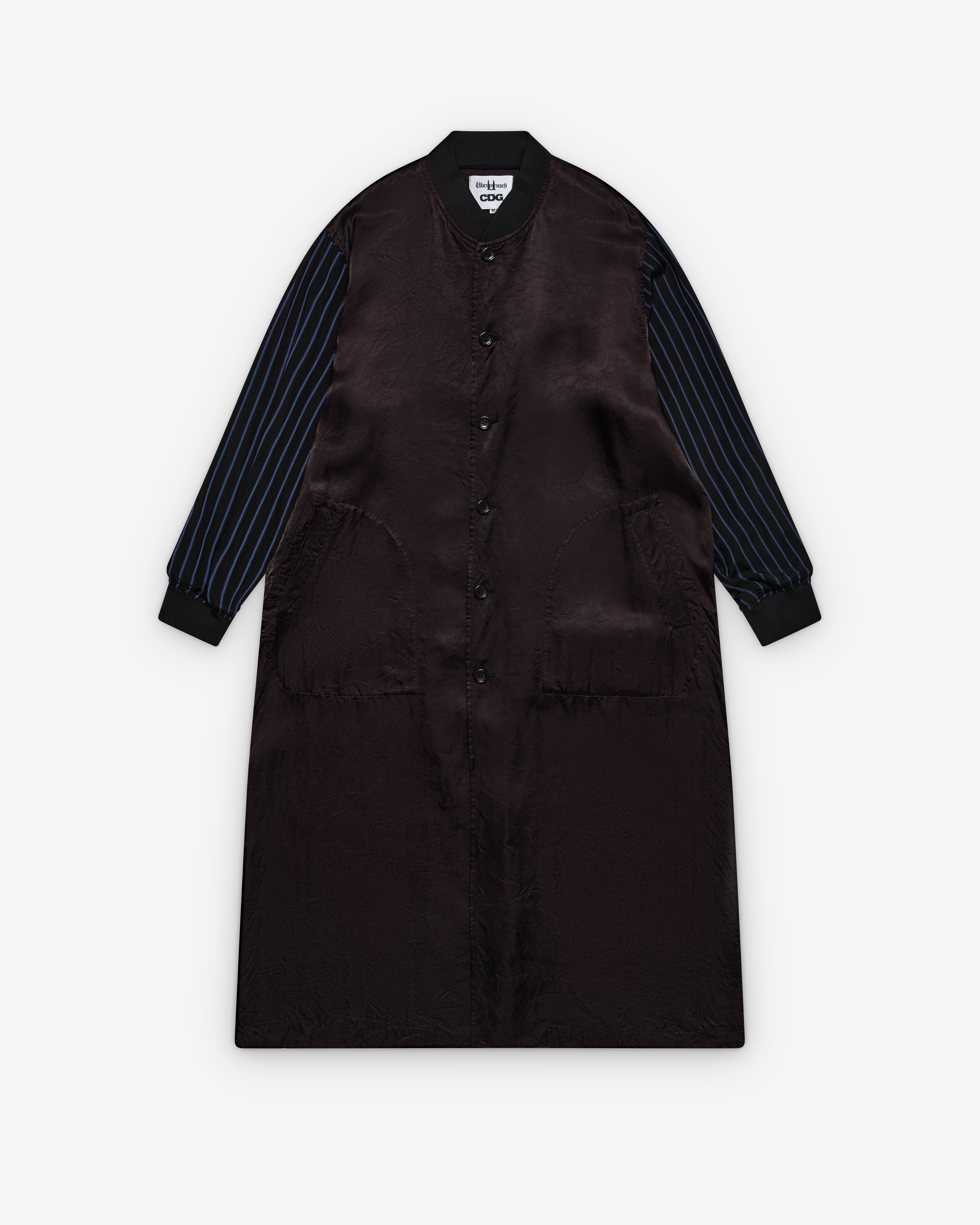 CDG: G-DRAGON Übermensch Longline Bomber Jacket (Black) | DSMNY E-SHOP