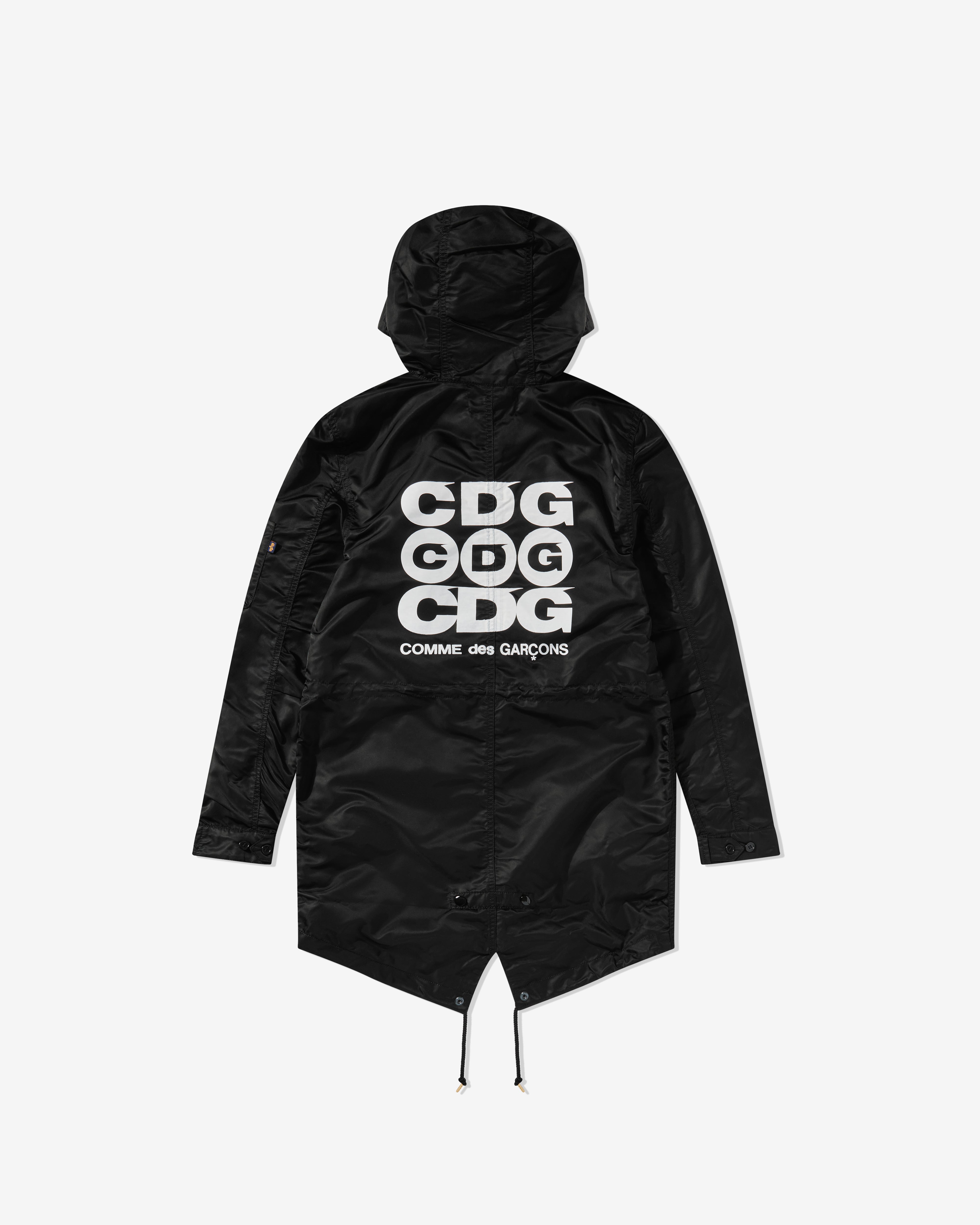CDG: Alpha Industries M51 Parka (Black) | DSMNY E-SHOP