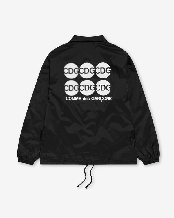 CDG - Dot Coach Jacket - (Black)