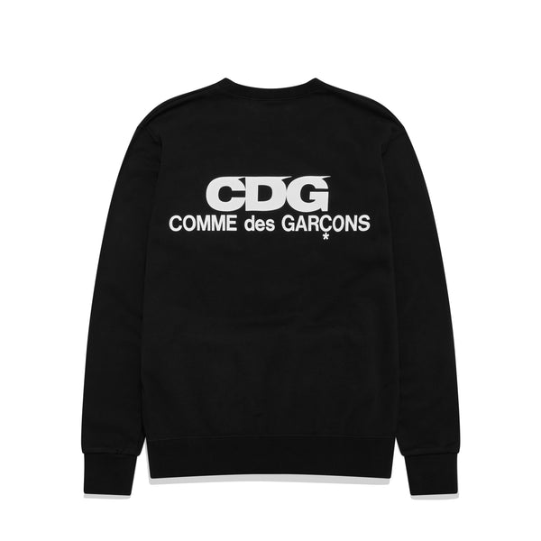 CDG - Logo Crew Neck Sweatshirt - (Black)