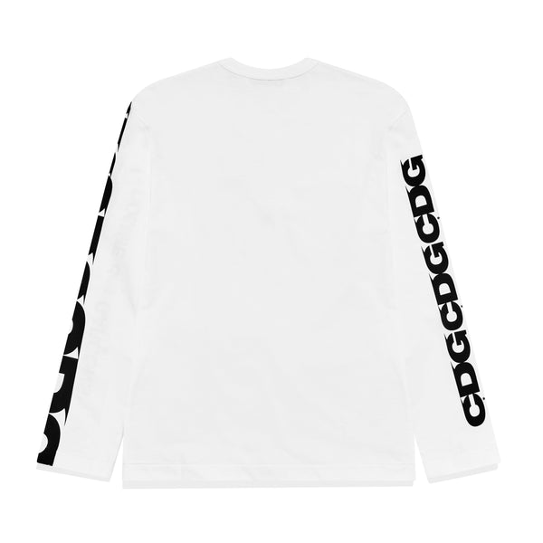 CDG - Women's Long Sleeve T-Shirt - (White)